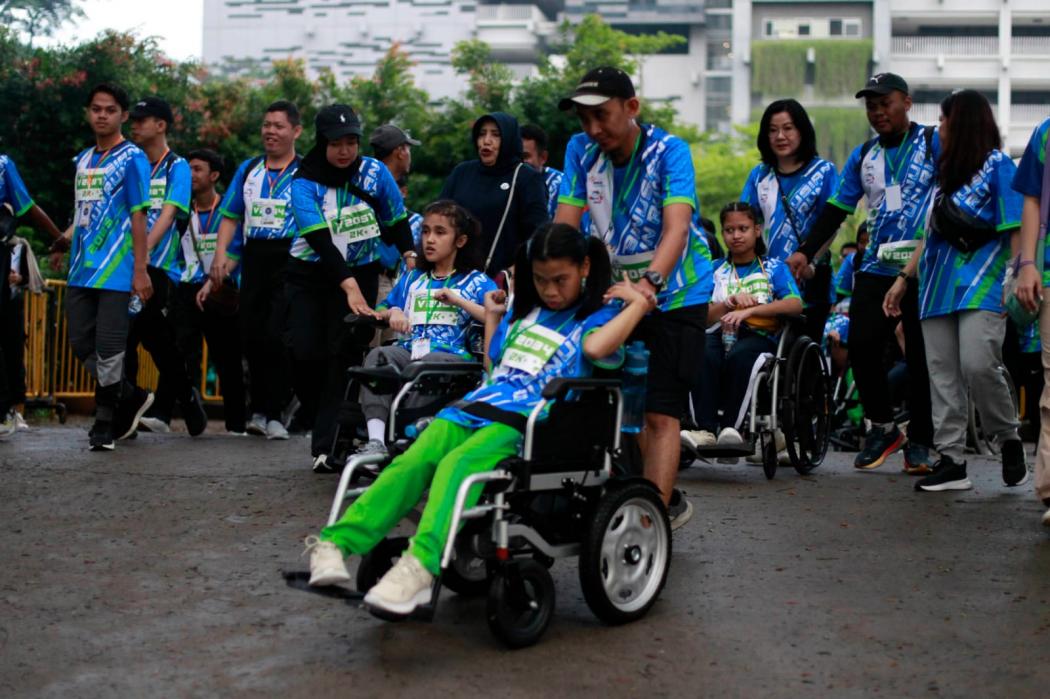 Binusian Fun Run 2025, Libatkan 50 Peserta Berkebutuhan Khusus