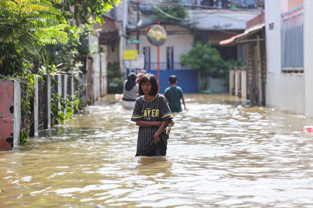 Update Banjir di Jakarta: 5 RT dan 2 Ruas Jalan Masih Terendam Pagi Ini