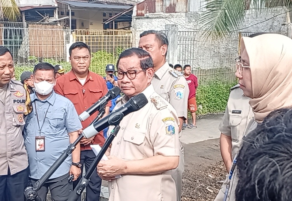 Pramono Belum Tidur Semalaman gegara Urus Banjir yang Kepung Jakarta