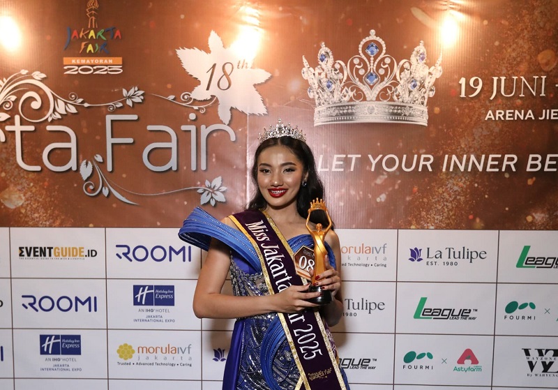 Inilah Profil Nathasya Rizka Sakila, Peraih Gelar Miss Jakarta Fair 2025