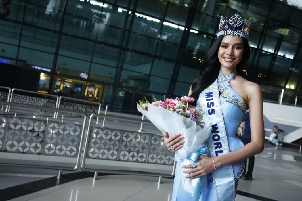 Lagi di Indonesia, Miss World 2025 Opal Suchata Ingin Kunjungi Destinasi Bersejarah