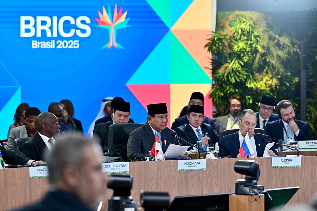 Dukung Palestina Merdeka, Prabowo Serukan Bandung Spirit di KTT BRICS