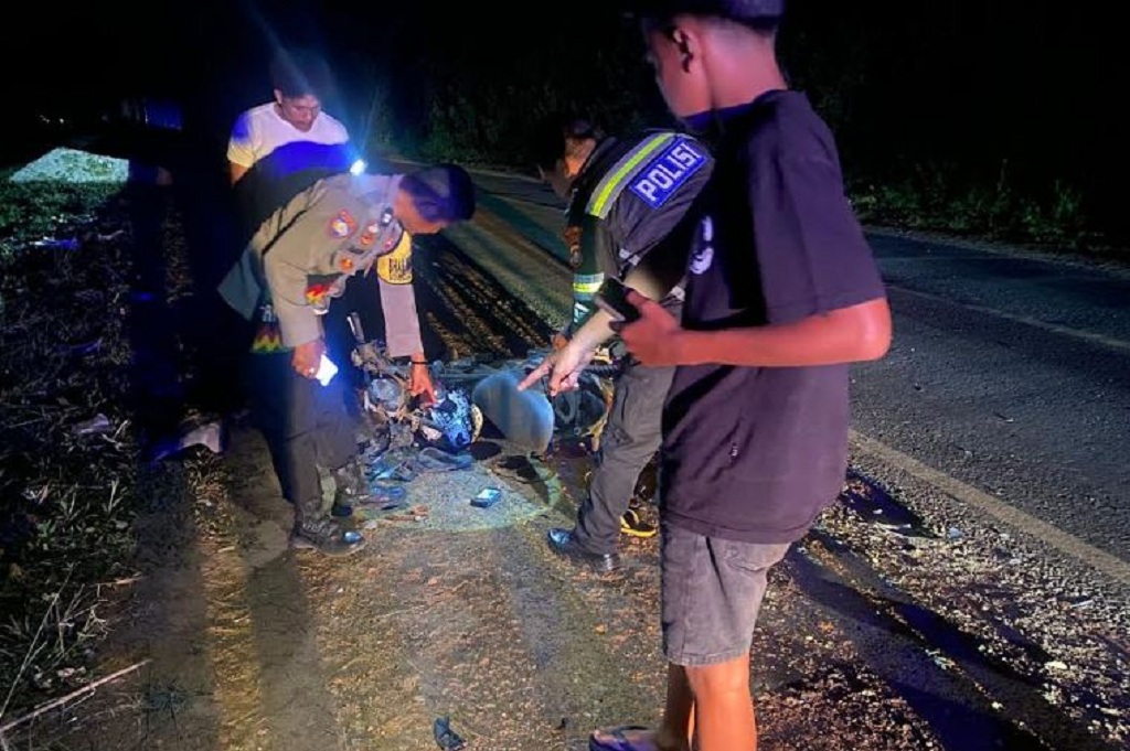 Kecelakaan 2 Motor Tabrakan di Kolaka, 1 Orang Tewas 1 Kritis