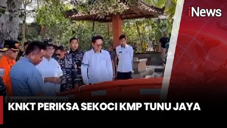 KNKT Selidiki Tenggelamnya KMP Tunu Pratama di Selat Bali