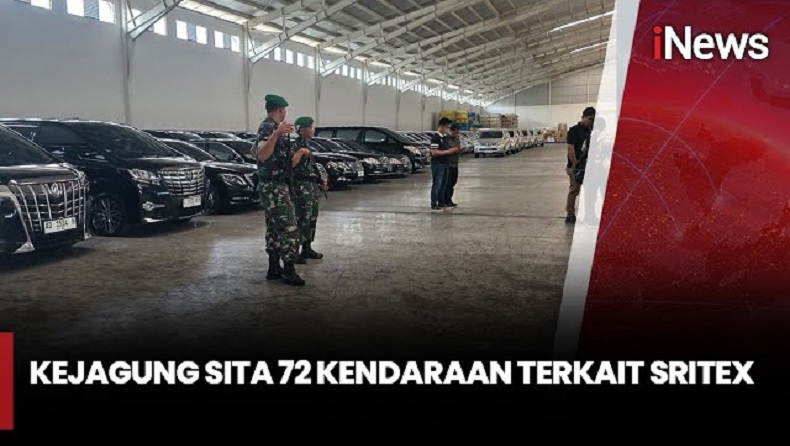 Penampakan 72 Mobil yang Disita Kejagung terkait Kasus Korupsi Kredit Sritex