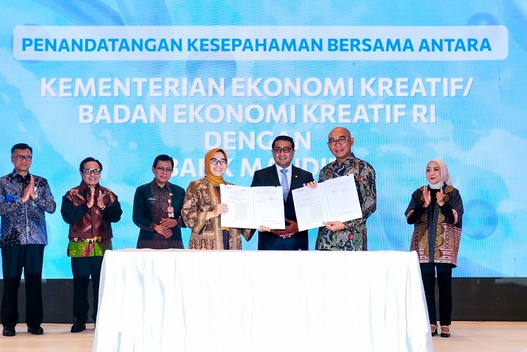 Dorong Ekonomi Inklusif, Bank Mandiri Perkuat Sinergi untuk Pelaku Usaha Kreatif