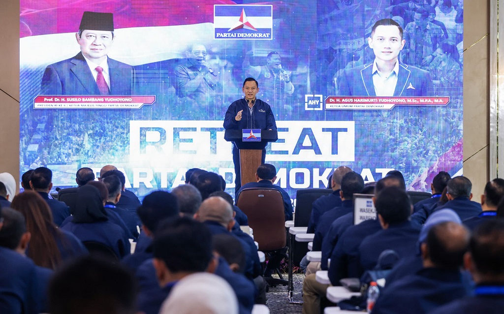 Ketum AHY di Retreat Demokrat: Kawal Pemerintahan Prabowo, Siapkan Pemenangan Pilpres dan Pileg 2029