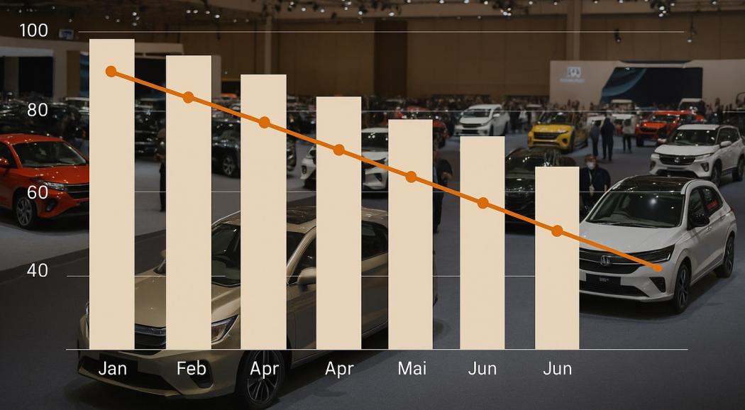 Penjualan Mobil di Indonesia Anjlok, Gakindo Berharap GIIAS 2025 Jadi Penolong