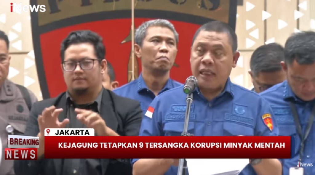 Breaking News, Kejagung Tetapkan 9 Tersangka Baru Kasus Korupsi Minyak Mentah Pertamina