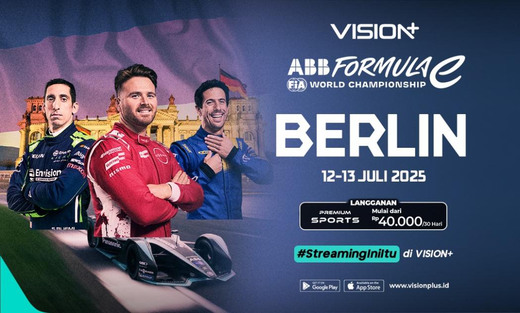 Jadwal dan Link Live Streaming Formula E Prix Berlin 2025  
