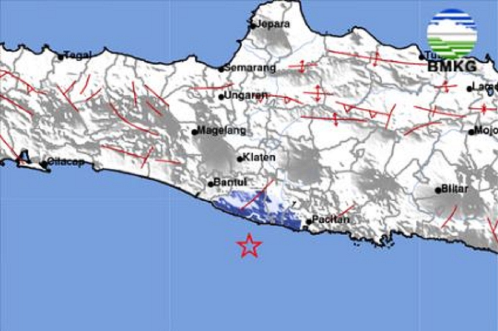 Gempa Terkini Magnitudo 4,0 Guncang Gunungkidul, Terasa hingga Pacitan