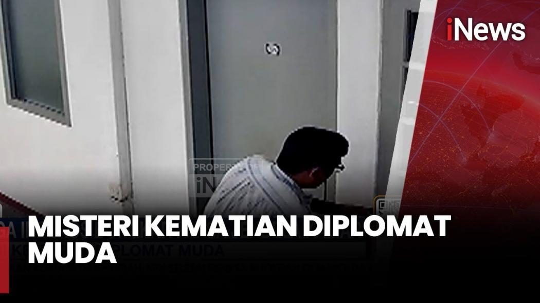 Rekaman CCTV Detik-Detik Tewasnya Diplomat Muda Kemlu di Kos Menteng