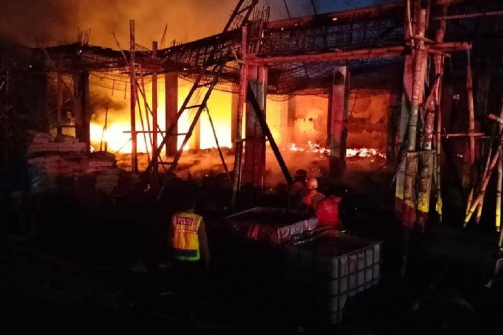 Kebakaran Gedung SMP An Nur 3 Malang, Kerugian Ditaksir Capai Rp50 Juta