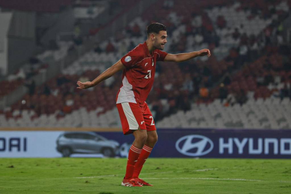 Viral! Tarian Pacu Jalur Jens Raven Meriahkan Pesta Gol Timnas Indonesia U-23 atas Brunei di SUGBK