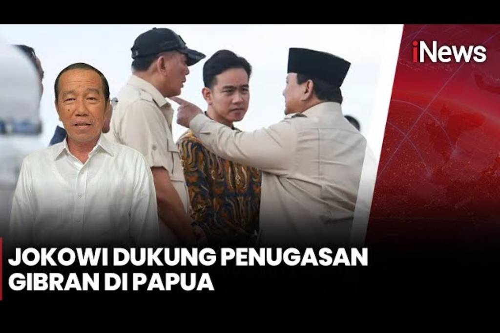 Jokowi Dukung Gibran Tangani Papua: Wapres Harus Siap Di Mana Pun Ditugaskan