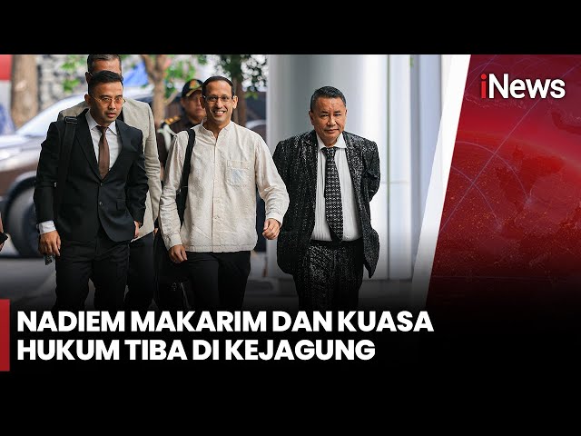Nadiem Makarim Penuhi Panggilan Kejagung Ditemani Hotman Paris dalam Kasus Korupsi Chromebook