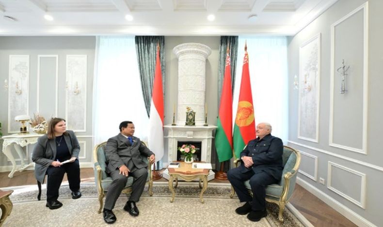 Prabowo Singgah di Belarusia, Disambut Hangat Presiden Lukashenko
