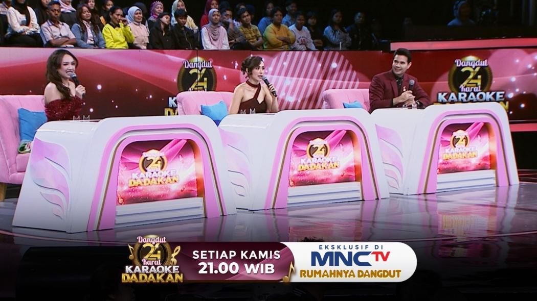 Tak Pernah Putus, Suami Setia Rawat Istri Cedera Panggung di Dangdut 24 Karat MNCTV Karaoke Dadakan