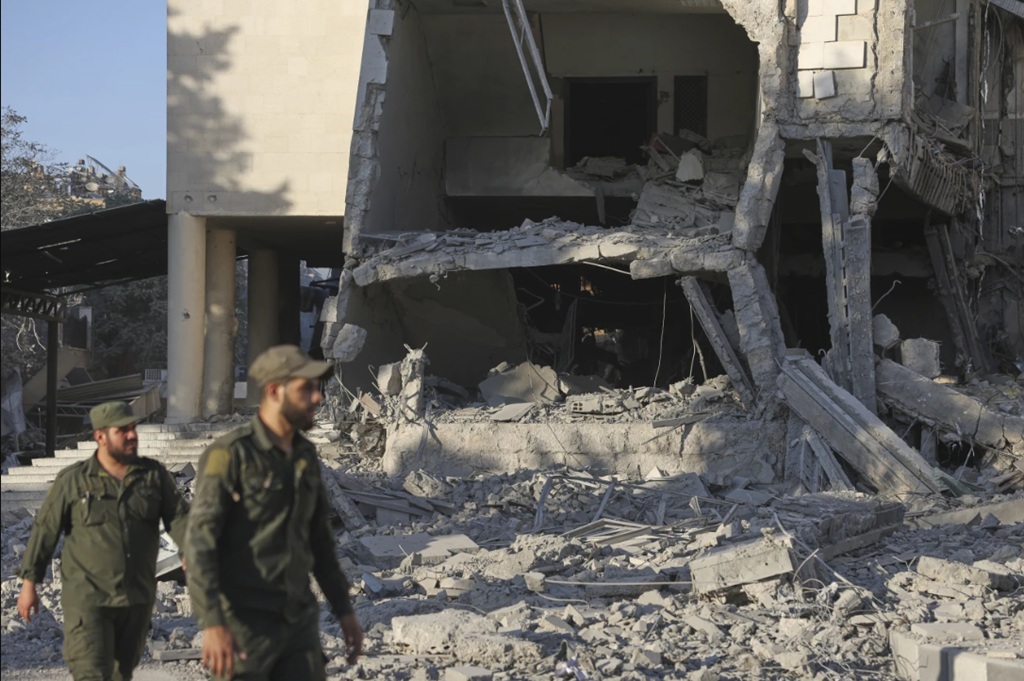 Israel Bombardir Jantung Kota Damaskus Suriah, 3 Orang Tewas