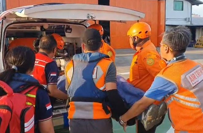 Pendaki Belanda Cedera Leher usai Jatuh di Gunung Rinjani pada Kedalaman 30 Meter