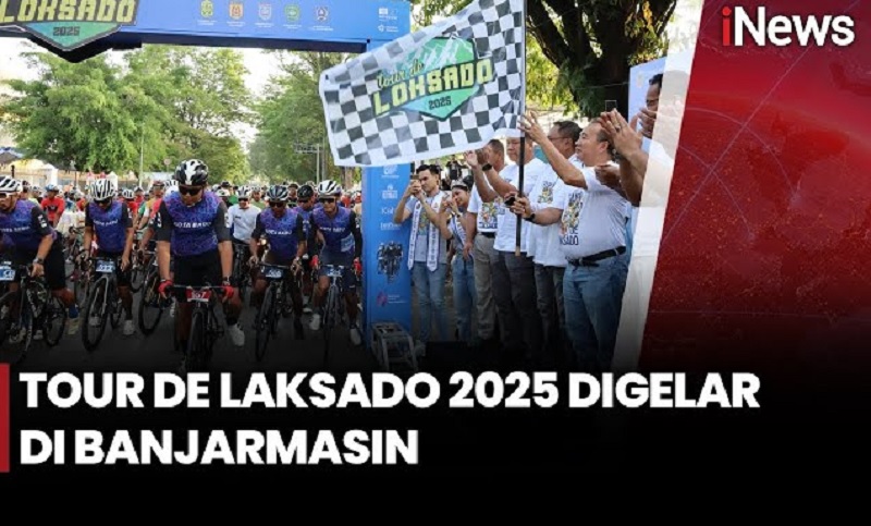 Tour de Loksado 2025 Bikin Heboh! Ratusan Pesepeda Taklukkan 176 KM Jalur Keren Kalimantan Selatan