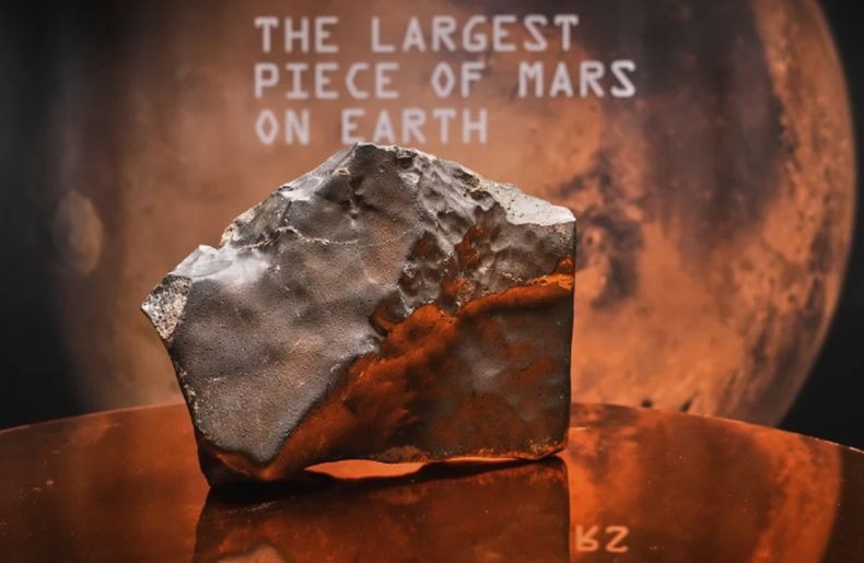 Wow, Meteorit dari Mars Terjual Rp86,5 Miliar dalam Lelang di New York