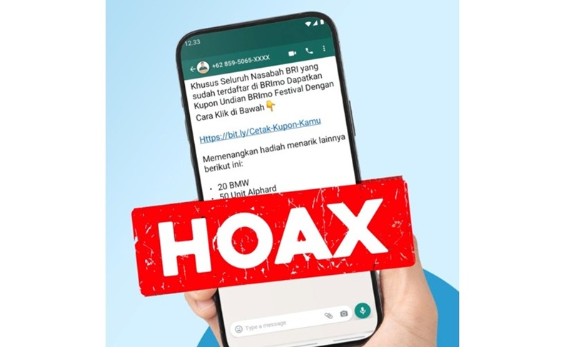 Bahaya Tautan Palsu, BRI Imbau Masyarakat Selalu Waspada 