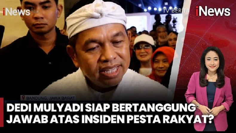 Pesta Rakyat Pernikahan Anaknya Berujung Tragis, Dedi Mulyadi: Saya Tak Tahu Kegiatan Itu