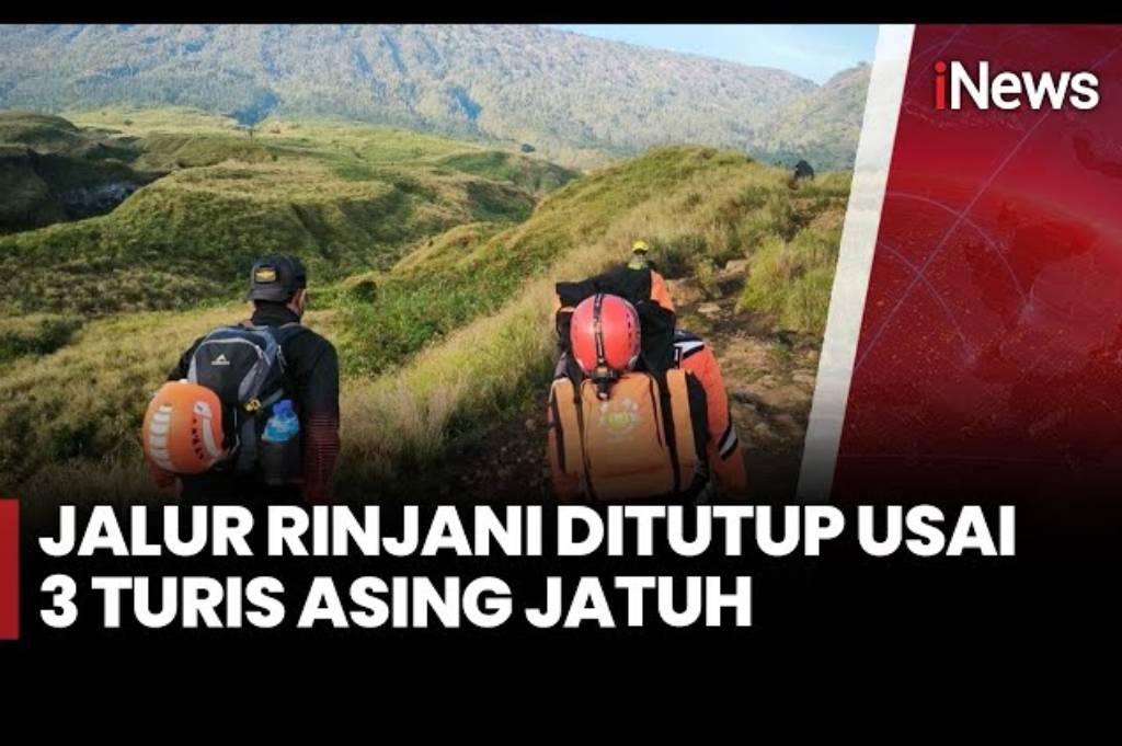 Kembali Makan Korban, Jalur Pendakian Rinjani Ditutup Sementara Usai Turis Asing Jatuh