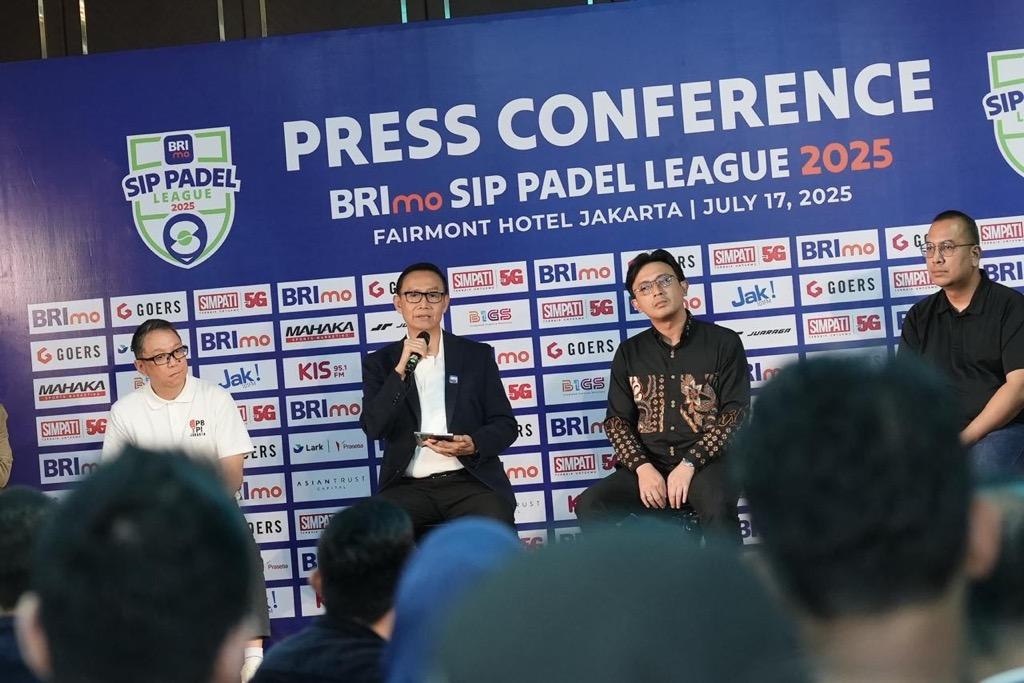 BRI Dukung Gaya Hidup Sehat untuk Generasi Urban lewat BRImo SIP Padel League 2025