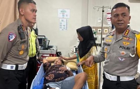 Kecelakaan di Medan, 2 Motor Patroli Polda Sumut Tabrak Nenek hingga Patah Kaki