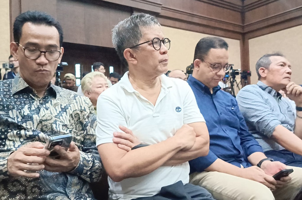 Anies hingga Rocky Gerung Hadir di Sidang Vonis Tom Lembong
