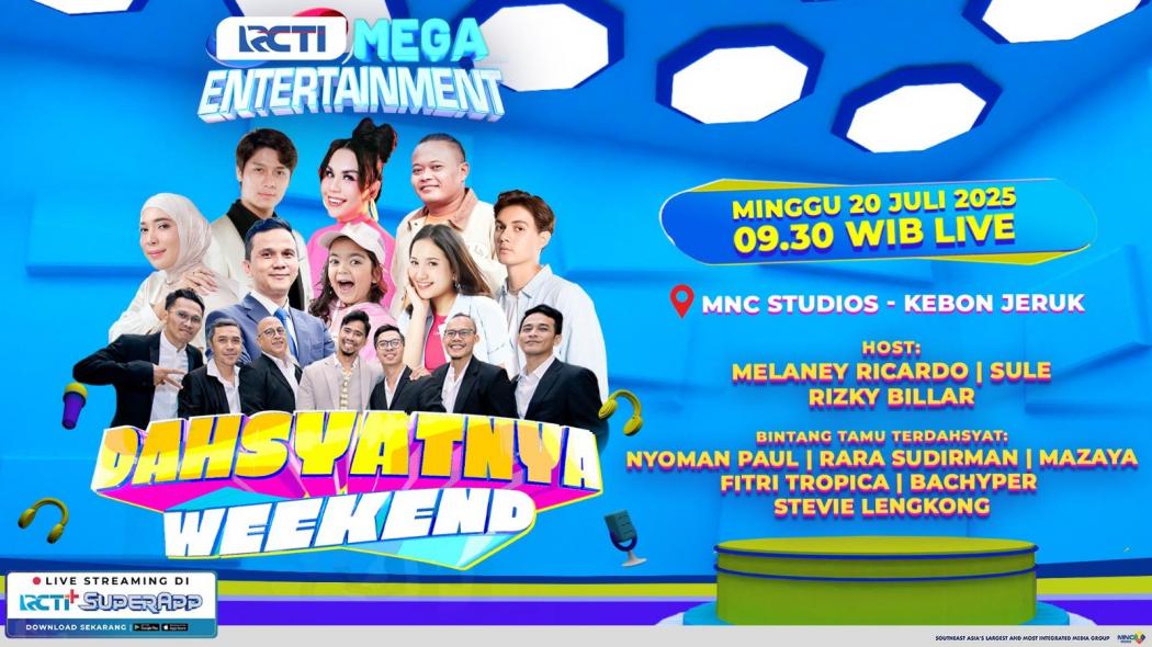 Seru-seruan Bareng Nyoman Paul hingga Bachyper di Dahsyatnya Weekend Minggu Ini