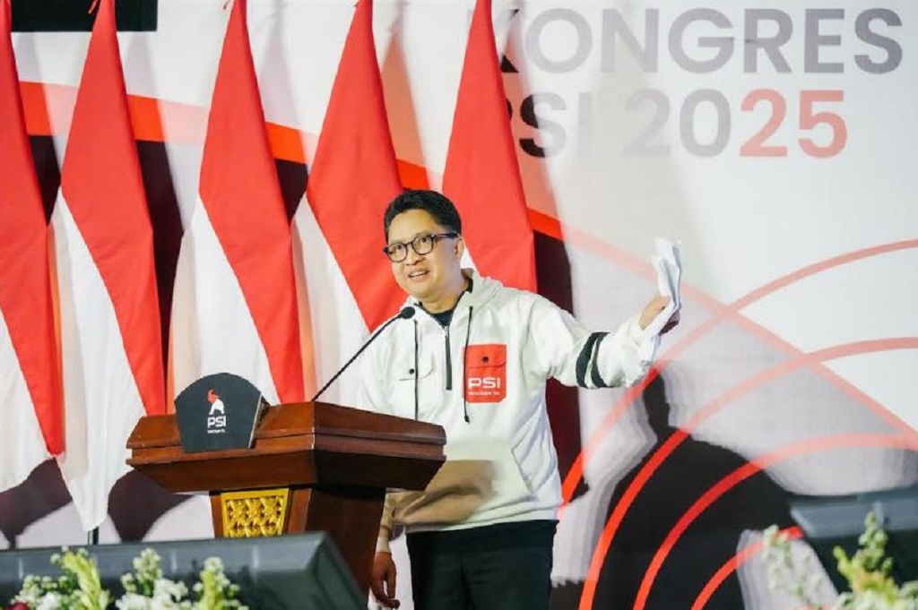 Buka Kongres, Jeffrie Geovanie Yakin Jokowi Akan Jadi Keluarga Besar PSI