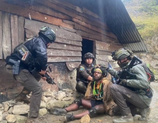 Satgas Damai Cartenz Tangkap Anggota KKB Pembunuh Anggota TNI di Puncak Jaya