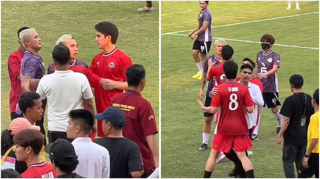 Viral El Rumi Ribut dengan Syamsir Alam di Lapangan Bola, Netizen Duga Settingan!
