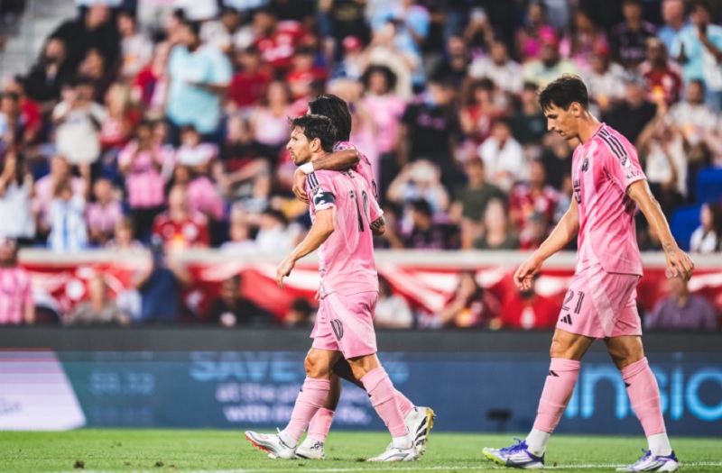 Lionel Messi Menggila, Dua Gol Spektakuler Bawa Inter Miami Bantai New York Red Bulls