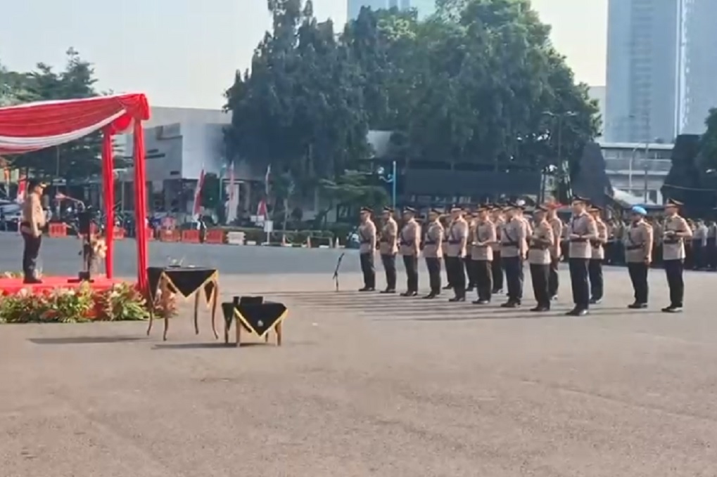 Kapolda Metro Jaya Lantik 5 Kapolres Baru, Jaksel hingga Jaktim