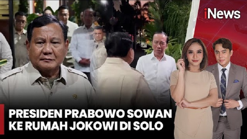 Prabowo Sowan ke Jokowi, Ceritakan Hasil Kunjungan ke Luar Negeri