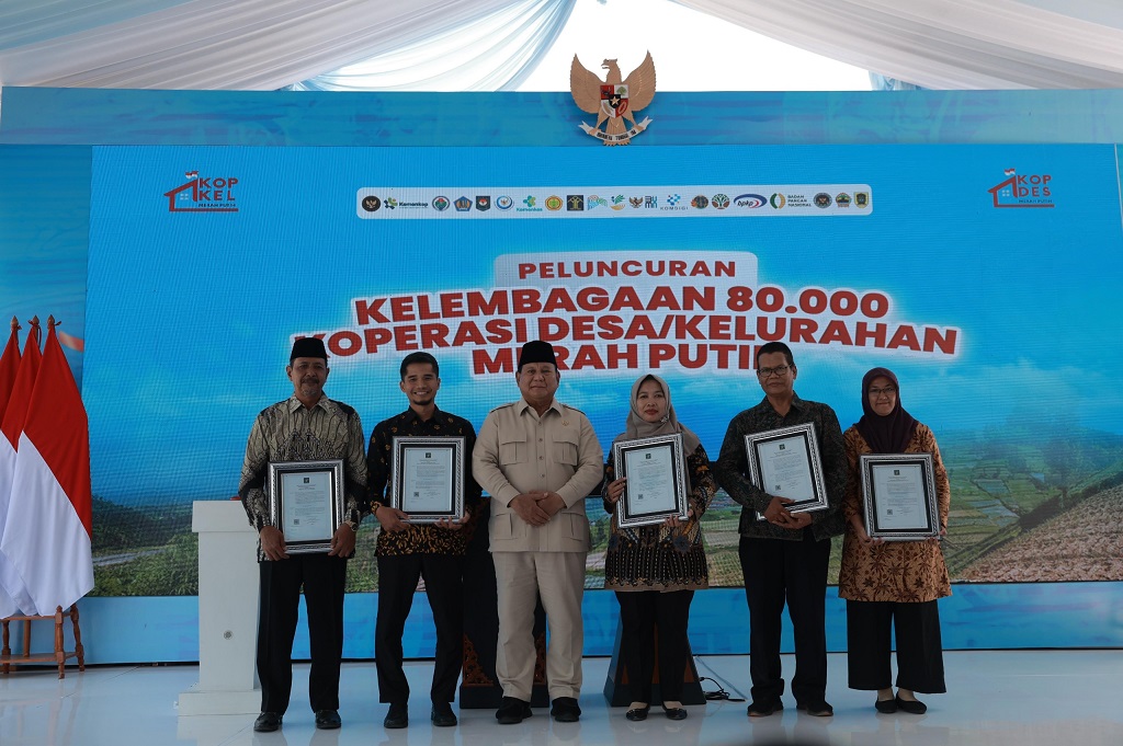 Prabowo Resmikan 80.081 Kopdes Merah Putih: Basmi Tengkulak dan Rentenir! 