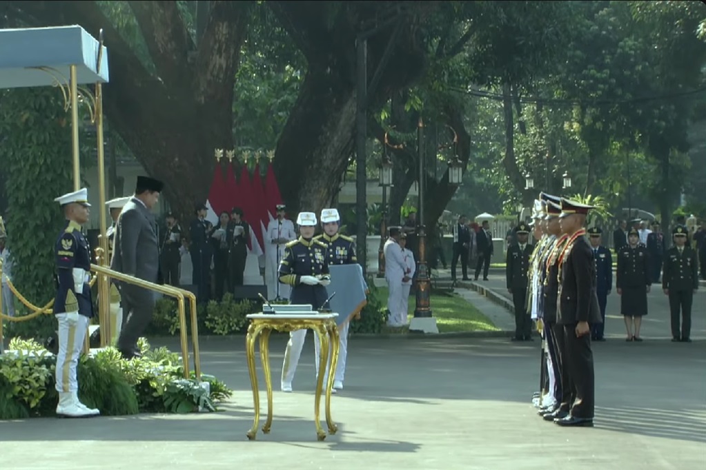 8 Perwira Peraih Adhi Makayasa 2025 yang Baru Saja Dilantik Presiden Prabowo di Istana Merdeka