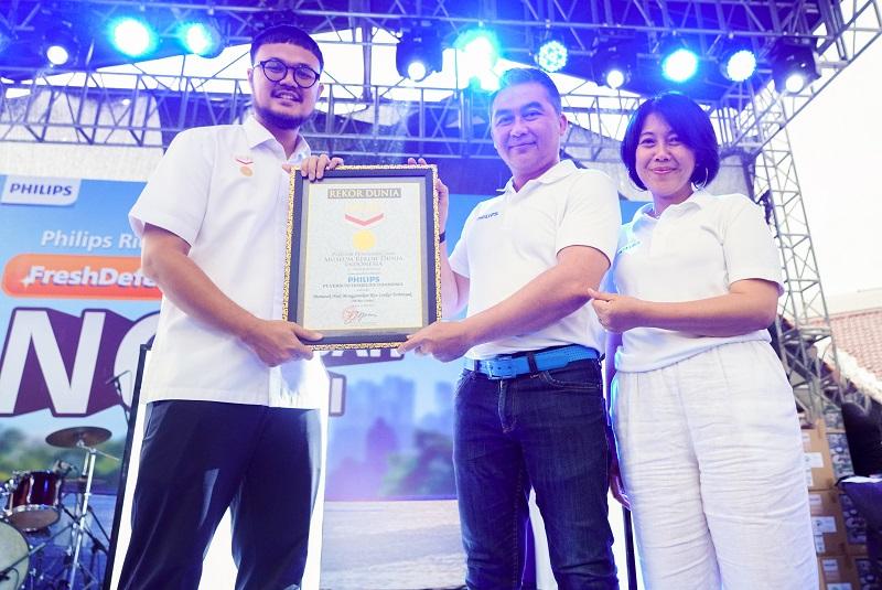 Philips Cetak Rekor MURI: Masak Serentak 300 Rice Cooker Dua Hari Nonstop, Nasi Tanpa Basi