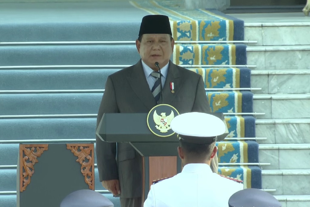 Pesan Prabowo ke Perwira TNI-Polri yang Dilantik: Keselamatan Rakyat di Pundakmu!