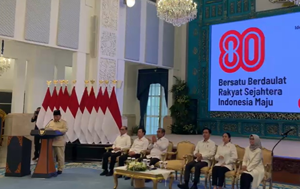 Penampakan Logo HUT ke-80 RI Beserta Maknanya