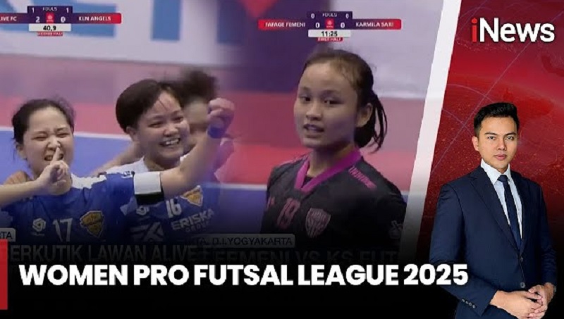Highlight Women Pro Futsal League 2025 Akhir Pekan Lalu, Fafage Femeni Gilas Karmila Sari
