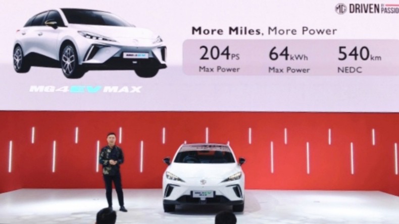 MG Luncurkan MG4 EV Max Edisi Terbatas Hanya 100 Unit, Intip Spesifikasinya
