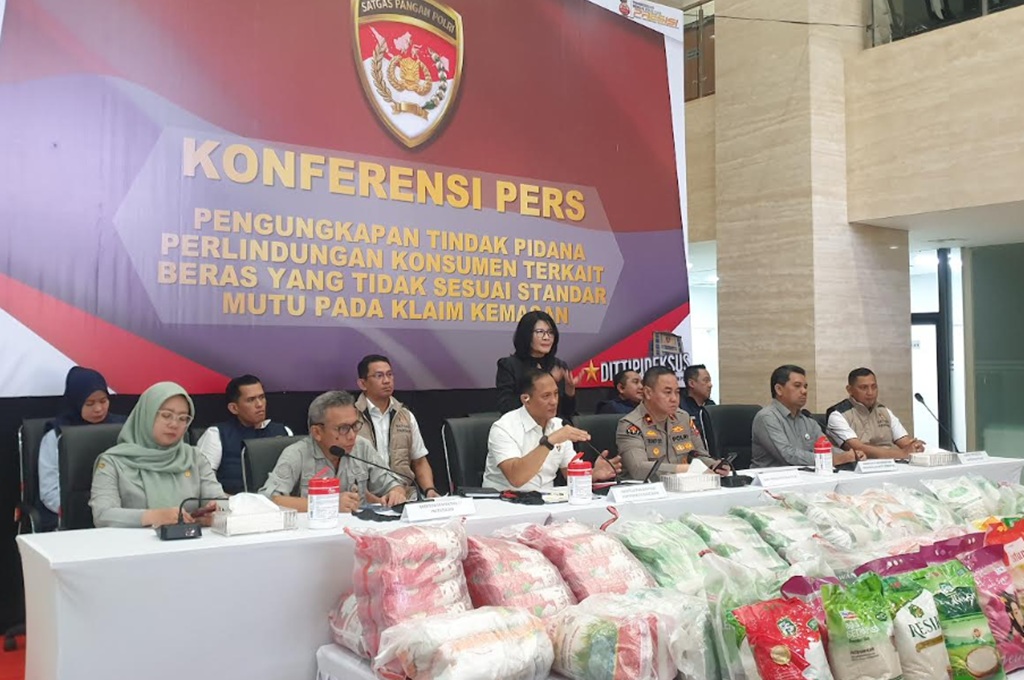 Bareskrim Ungkap Potensi Kerugian Konsumen terkait Beras Oplosan Tembus Rp99,35 Triliun