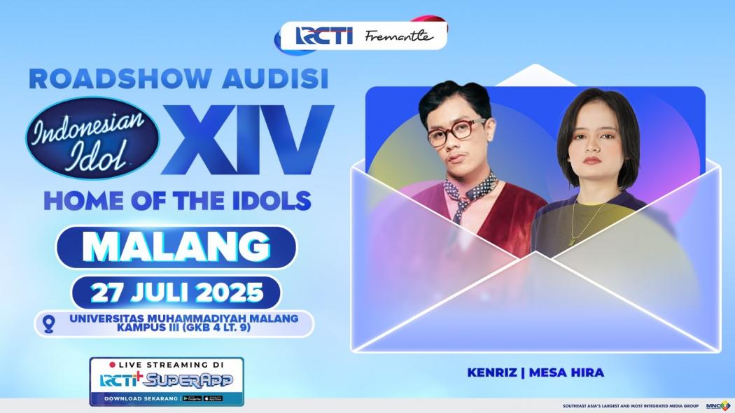 Saatnya Arek Malang Ramaikan Audisi Indonesian Idol XIV