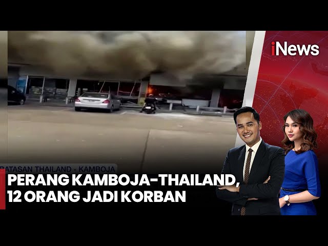 Ketegangan Memanas: Thailand dan Kamboja Saling Serang di Perbatasan, 12 Tewas  