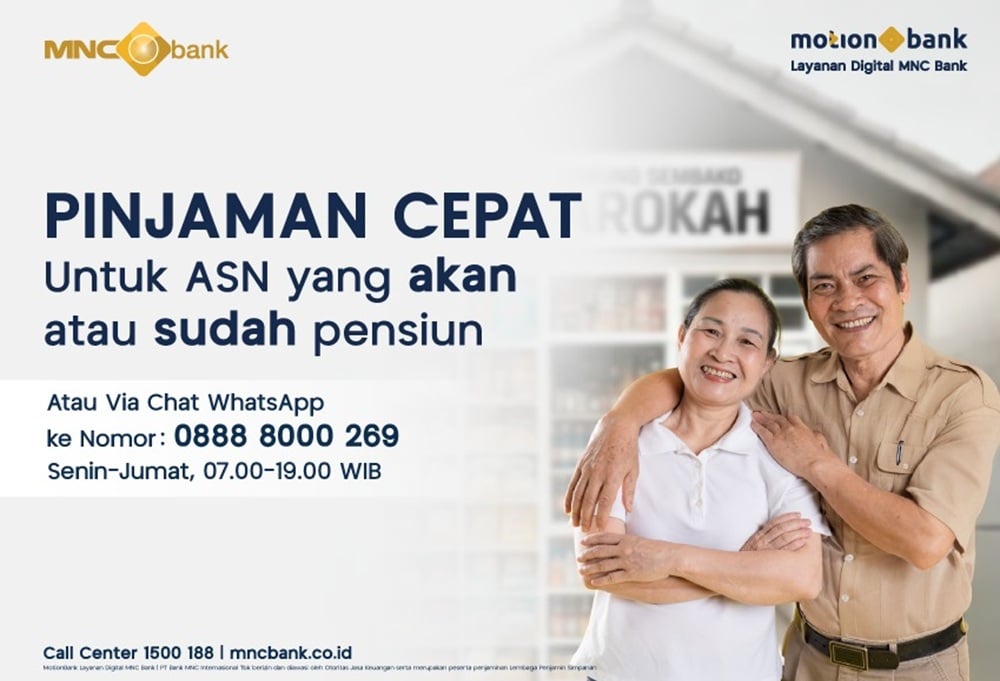 Semangat Sambut Pensiun, Pinjaman Khusus ASN dari MNC Bank Siap Bantu Anda!